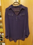 Fioletowa koszula Atmosphere 40 L