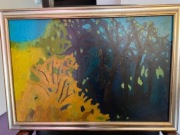 Cabanowski - Dżungla olej na płótnie, oprawiony