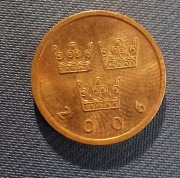 Moneta Szwecja 50 ore 2006