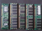 Pamięć SDR SDRAM DIMM 128 MB 133 MHz x5