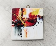 Obrazek Kafelek Płytka zawieszka 10x10cm replika Silesia Mvcha Nie Siada