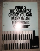 Yamaha Electronic Keyboards PSR-90 PSR-80 - broszura informacyjna