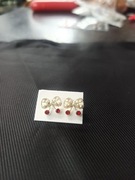 Kolczyki sztyfty kokardki nowe 