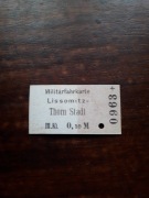 Magnes Bilet Lissomitz (Łysomice) - Thorn Stadt