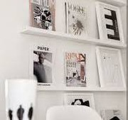 Ribba półka Ikea  biała