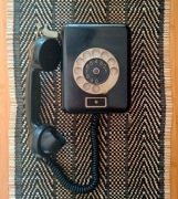 Telefon kolekcjonerski z okresu wojennego antyk CB 35