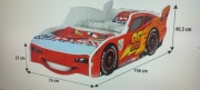 łóżeczko łóżko dla dziecka dziecięce McQueen 