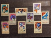 Znaczki Rumunia 1967 kosmos 