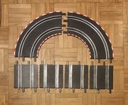 Tor Carrera Go, 6 szyn, zestaw do rozbudowy, skala 1:43