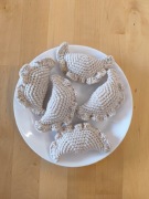 Zestaw pierogów na szydełku 