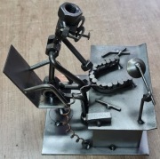 Rękodzieło. Figurki z metalu. Protetyk