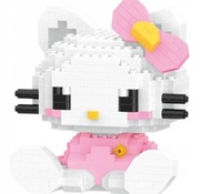 Zestaw Klocki Hello Kitty Figurka Duży Na Prezent Dla Dziecka