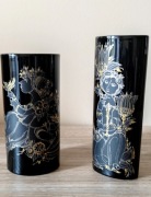 Wazony Rosenthal Studio-linie – "Porcelaine Noire" & Bjørn Wiinblad