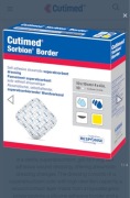 Cutimed Sorbion Border! 10cmx10cm! 8sztuk