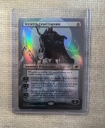 MTG Tezzeret, Cruel Captain 0287 Borderless Thriumph Foil 