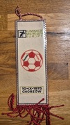 Proporczyk zabytkowy 1975 Chorzów Eliminacje Mistrzostw Europy