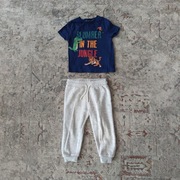 Komplet dla chłopca t-shirt i spodnie dresowe 98