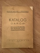 Katalog darów muzeum miejskie Bydgoszcz 