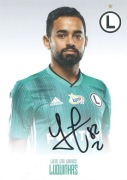LUQUINHAS oryginalny autograf! LEGIA Warszawa karta