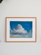 Obraz Olejny "Chmury" – Oryginał (30x40) | Ręcznie Malowany + Certyfikat