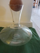 Karafka na wino z okresu PRL 