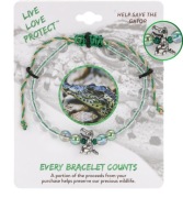 Bransoletka aligator liveloveprotect