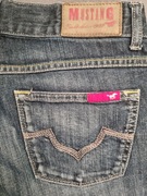 Spodnie Mustang granatowe 30/30