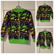 Nowy sweterek bomberka zapinana na zamek unisex rozmiar 116