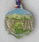 Turystyczna zawieszka - Zamek Děčín / Brama Pravčicka Czechosłowacja