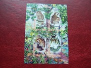 Tchad 2012 CTO Fauna Ptaki Sowy