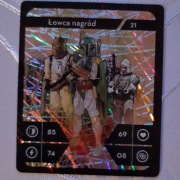 STAR WARS KAUFLAND 21 Hologram Łowca nagród