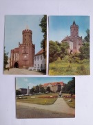 Pocztówki Kamień Pomorski PRL (zestaw 3 sztuk)