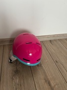 Kask na narty różowy 