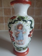 Wazon stary, szkło opalowe