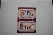 Mozambik Sw 8107-10 Matka Teresa, Jan Paweł II /ms/