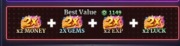 2x Drop + 2x Luck + 2x Exp + 2x Money | Sailor Piece | OKAZJA! | Roblox