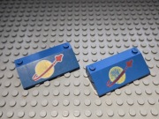 KLOCKI LEGO ELEMENTY SPACE KOSMOS Z NADRUKIEM OD 1ZŁ LICYTACJA