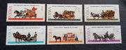 Znaczki Fi 2573 - 2578  Warszawskie pojazdy konne stan** z 1980r. 