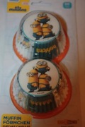 Papilotki do pieczenia muffinek MINIONKI