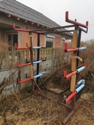 Stojak magazynowy na profile  stalowe aluminiowe 