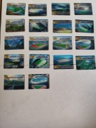Zestaw 18 kart stadiony 3d GOOOL CUP 2002