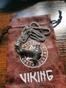 Wisior Młot Thora + woreczek prezentowy | Symbol siły i ochrony