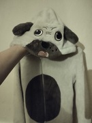 Kombinezon jednoczęściowy one size 116 mopsik mops