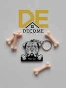 Personalizowany brelok z psem, Shar pei