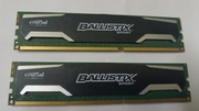 Pamięć Crucial Ballistix 8GB (2x4GB) DDR3 1600MHz BLS4G3D1609DS1S00.M16FK2