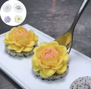 JAŚMIN Kwiat forma silikonowa 8.3*3.8 do Żelatyny Musów Odlewów