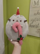 Pusheen z laską cukrową świąteczny 