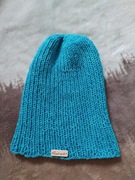 Czapka na drutach HANDMADE 