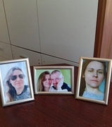 Zestaw trzech ramek na zdjęcia 10/15 