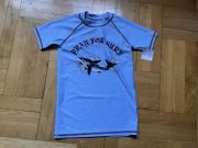 Nowa koszulka kąpielowa UPF50 dla dzieci - Ed Hardy - rozmiar 140